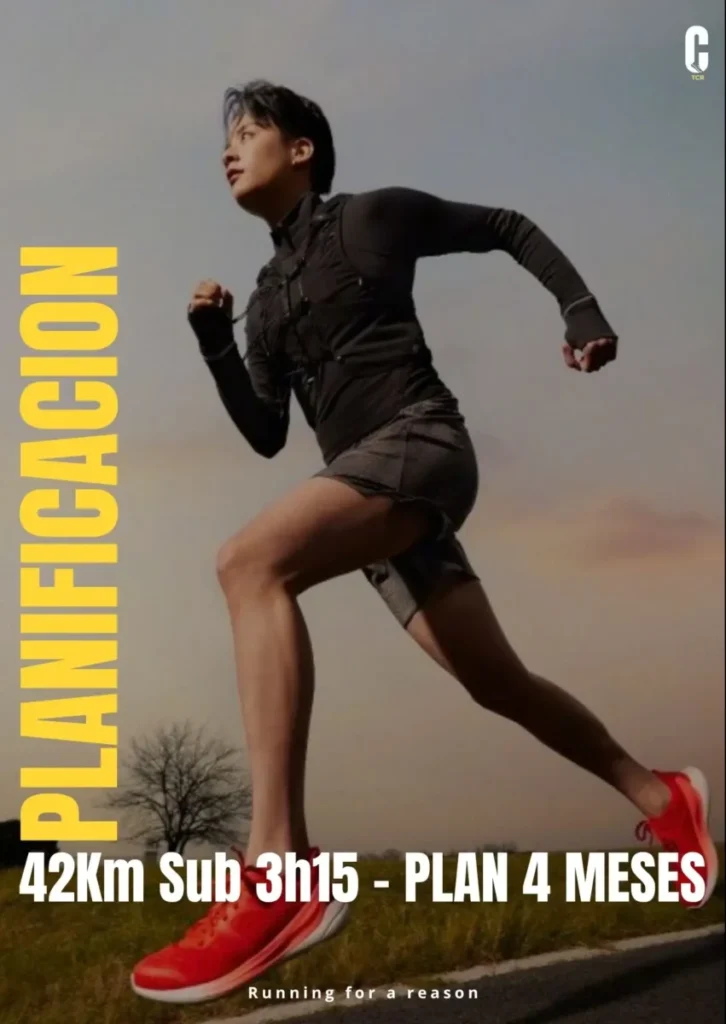 NUEVO - PLANIFICACIÓN - 42km Sub 3h15 - PLAN 4 MESES