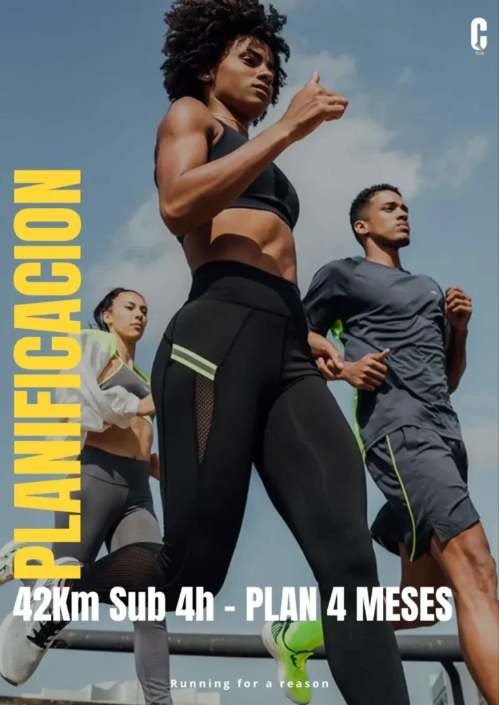 NUEVO - PLANIFICACIÓN - 42km Sub 4h - PLAN 4 MESES